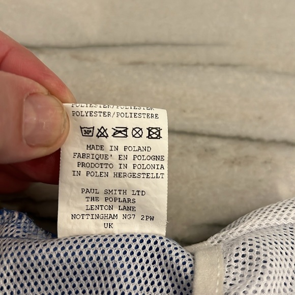 Paul Smith Blue Zebra Logo Swim Shorts - Picture 14 of 16